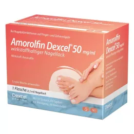 Amorolfine Dexcel 50 mg/ml hatóanyagú körömlakk (2,5 ml)