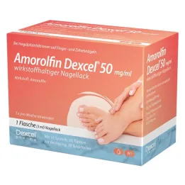 Amorolfin Dexcel® 50 mg/ml aktív körömlakk, 3 ml
