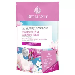 DERMASEL Holt-tengeri fürdősó magnólia &amp; Jázmin, 1 P