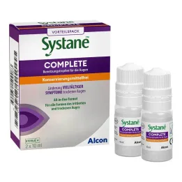 Systane® COMPLETE tartósítószer nélkül, 2X10 ml