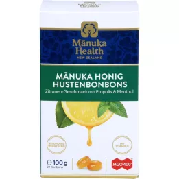 Manuka egészségügyi MGO 400+ köhögés Bonbons citrom, 100 g