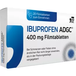 IBUPROFEN ADGC 400 mg film -bevonatú tabletta, 20 db