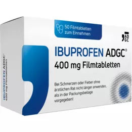 IBUPROFEN ADGC 400 mg film -bevonatú tabletta, 50 db
