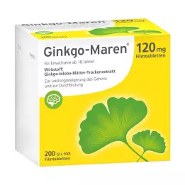 GINKGO-MAREN 120 mg-os filmtabletta, 200 db
