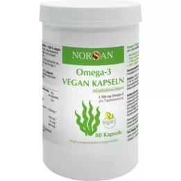 NORSAN Omega-3 Vegan Kapseln, 80 db