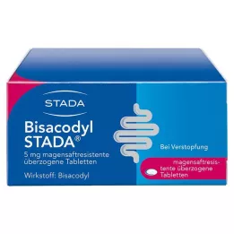 BISACODYL STADA 5 mg gyomornedv-ellenálló bevont tabletta, 100 db