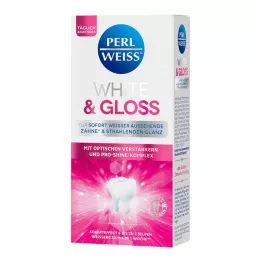 PERLWEISS Fehér &amp; Fényes fogkrém, 50 ml