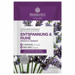 Dermasel Holt-tengeri fürdősó relaxáció & Nyugodt, 80 g