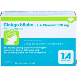 GINKGO BILOBA-1A Pharma 120 mg filmtabletta, 30 db