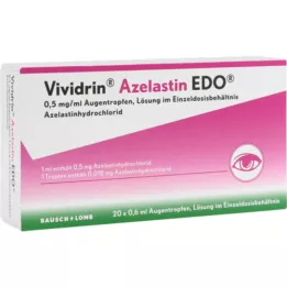 VIVIDRIN Azelastin EDO 0,5 mg/ml Eyest.lsg.i.Edp, 20x0,6 ml