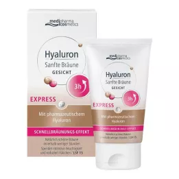 HYALURON SANFTE Tan Express arckrém, 30 ml