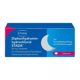 DIPHENHYDRAMINHYDROCHLORID STADA 50 mg-os tabletta, 20 db
