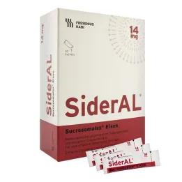 Sideral Iron 14 mg Cola Tasak Granulátum, 30 db
