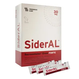 Sideral Iron Forte 30 mg citrusos anyag granulátum, 30 db