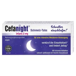 CEFANIGHT intens 2 mg-os olvadó tabletta, 60 db
