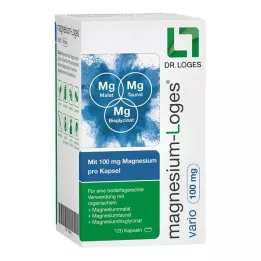 MAGNESIUM-LOGES vario 100 mg-os kapszula, 120 db