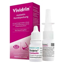 Vividrin® Azelasztin kombinált csomag szénanátha & allergiára, 1 db