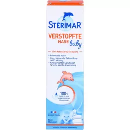 STERIMAR Nazális spray eldugult az orrbaba 3 hónapból, 100 ml