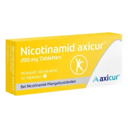 Nicotinamide axicur® 200 mg tabletta, 10 db