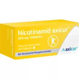 NICOTINAMID Axicur 200 mg tabletta, 100 db