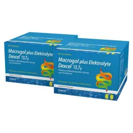 Macrogol plus elektrolitok Dexcel 13,7 g Ple, 100 db
