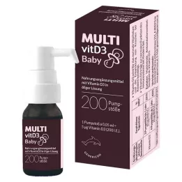 MULTIVITD3 Babapumpa oldat, 10 ml