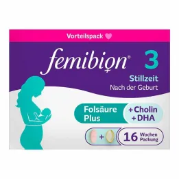 Femibion 3 szoptatós kombinált csomag, 2x112 db