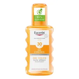 Eucerin Sun Oil Control Body átlátszó spray LSF 30, 200 ml