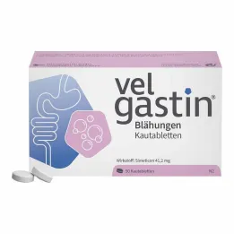 Velgastin flatulence rágótabletta, 50 db