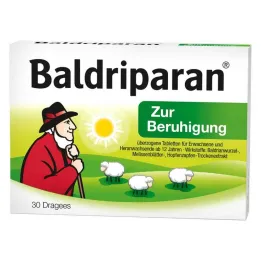 Baldriparan tabletta nyugtató bevonattal, 30 db