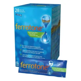 Ferrotone natúr vas plusz C-vitamin almazacskó, 28X25 ml