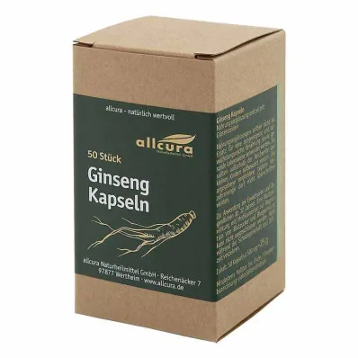 Ginseng 500 kapszula, 50 db