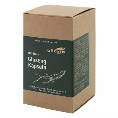GINSENG 500 kapszula, 100 db GINSENG 500 kapszula, 100 db