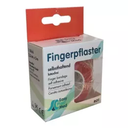 UM EASYPLAST Öntapadós ujjfolt 2,5 cm x 5 m piros, 1 db