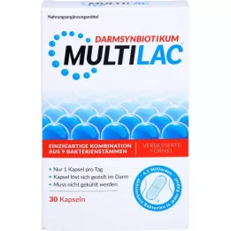 MULTILAC Intestinalis szinbiotikus gyomornedv kapszula, 30 db