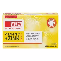 WEPA C-vitamin+Cink kapszula, 60 db