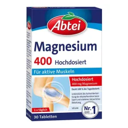 Abbey Magnesium 400 nagy dózisú tabletta, 30 db