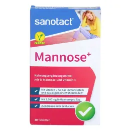 Sanotact Mannose+ tabletta (30 db)