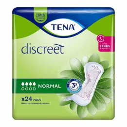TENA® diszkrét normál betétek inkontinencia kezelésére, 24 db