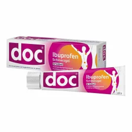 doc Ibuprofen fájdalom gél 5%, 200 g