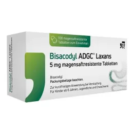 Bisacodyl ADGC® Laxans 5 mg gyomornedv-ellenálló tabletta, 100 db