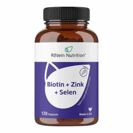 Biotin + Cink + Szelén bőrre Hajra &amp; Nails kapszula, 120 db