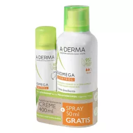 A-DERMA Promo-KIT EXOMEGA CONTROL CREME+spray, 1 db