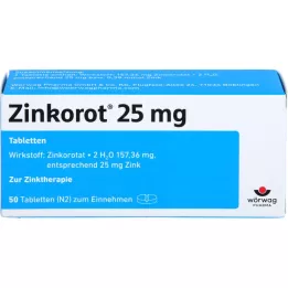 ZINKOROT 25 mg-os tabletta, 50 db
