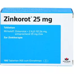 ZINKOROT 25 mg tabletta, 100 db
