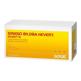 GINKGO BILOBA HEVERT® INJEKT N ampulla, 100X2 ml