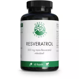 GREEN NATURALS Resveratrol m.Veri-te 500 mg vegán, 60 db