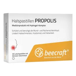 Beecraft torokpasztilla Propolisz, 30 db