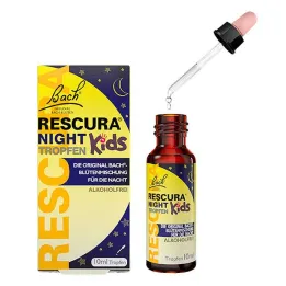 Bach Flowers Original Rescura Night Kids alkoholmentes cseppek, 10 ml