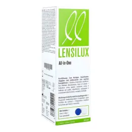 Lensilux All in One kombinált oldat + tartály fehér érintkezőkhöz, 360 ml